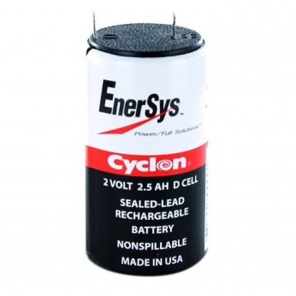 Ilc Replacement for ADI Enersys Cyclon P3141 Security 2.5ah AGM D Cell Battery ENERSYS CYCLON P3141 SECURITY 2.5AH AGM D CELL BA